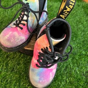 Dr. Martens Kids Tie-Dye Boots